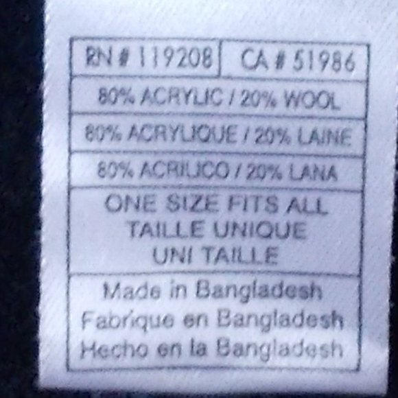 NFL Reebok Chicago Bears Hat Wool Blend Strap Back OS - Picture 10 of 11